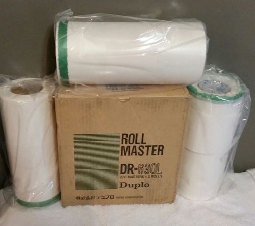DUPLO DR-630L ROLL MASTER (NOS) 270 MASTERS PER ROLL
