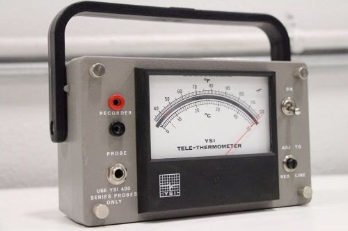 YSI Yellow Springs Instruments 43TD Tele-Thermometer + Free Priority Shipping!!!