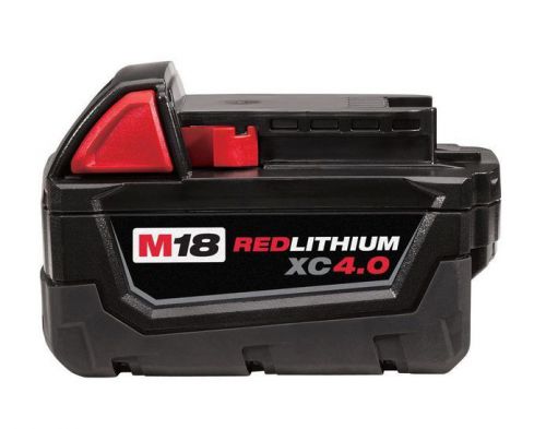 M18™ redlithium™ xc 4.0 extended capacity battery pack milwaukee 48-11-1840 for sale
