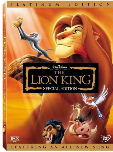 The Lion King (DVD, 2003, 2-Disc Set, Platinum Edition; Features an All-New.