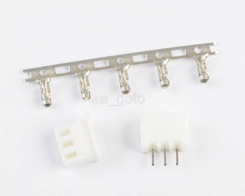 10pcs 3 pin 2.54mm xh-3p connector kit 3 pin connector lead header kit for sale
