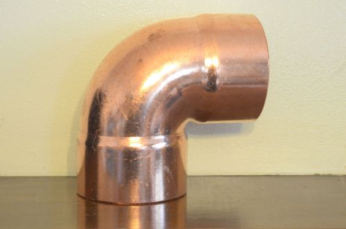 New w/ Box Nibco 4 1/8 OD 90 Elbow WROT Copper Pressure Fitting C x C