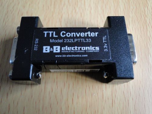 TTL  Converter  RS 232  to 3.3V TTL    *   Model  232LPTTL33   B&amp;B Electronics