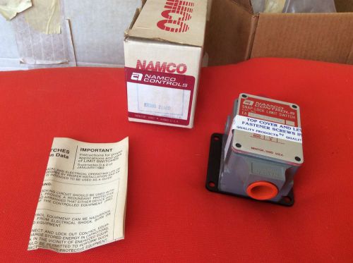 Namco snap-lock ea080-21100 limit switch factory sealed new in box $109 for sale