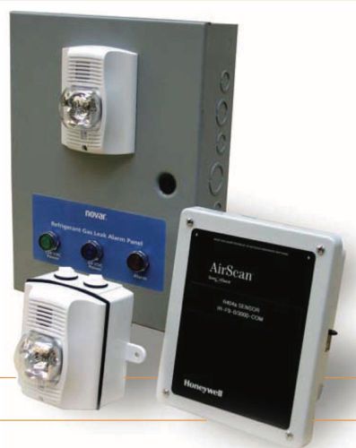 Novar refrigerant leak detector alarm panel kit lkdt-404a-k-1 honeywell for sale