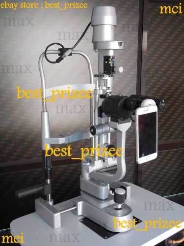 Slit lamp with photo adapter for iphone 6 for sale
