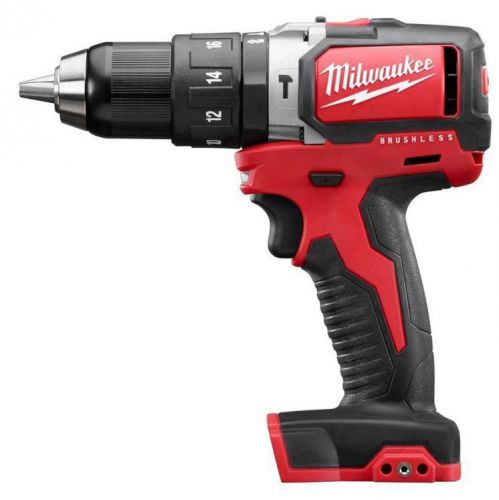Milwaukee home m18 18-volt cordless compact brushless hammer drill tool only for sale