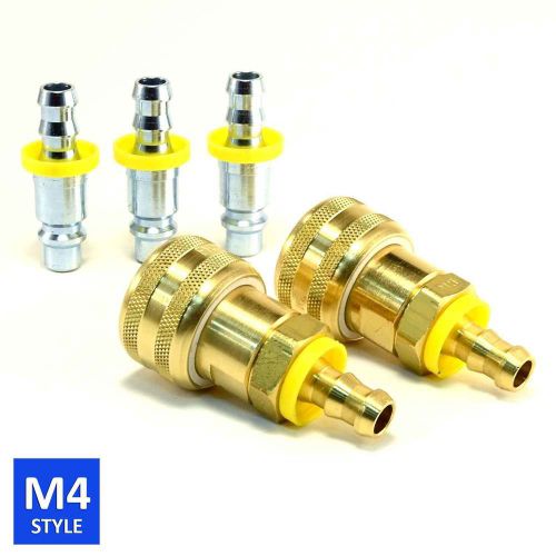 Foster 4 series quick coupler 3/8 body 3/8 push-on hose barb air water fittings for sale