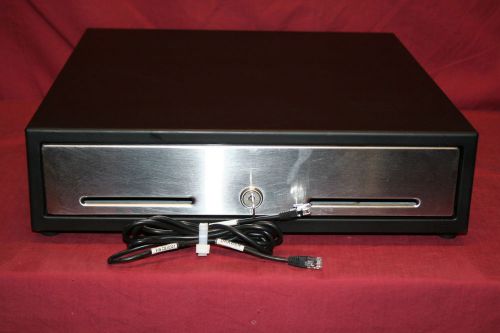 Radiant cd10047 cash drawer w/cash insert, interface cable cb10321 &amp; key 010 for sale