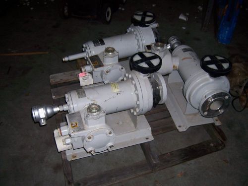TEIKOKU 2 X 3 STAINLESS STEEL CANNED PUMP, RATED 60 GPM
