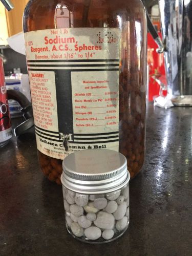 20g Sodium Metal Spheres Reagent 99% Pure