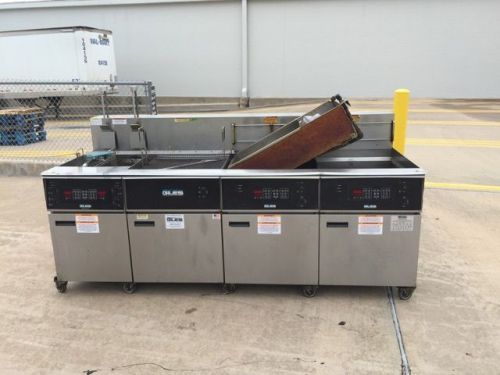 Pair henny penny scr-8 rotisserie oven &amp; giles eof,10,10,24,24,comp, deep fryer for sale