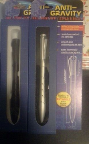 Anti-Gravity Ballpoint Ball Point Pen Space Astronaut Write Upside Down set 2