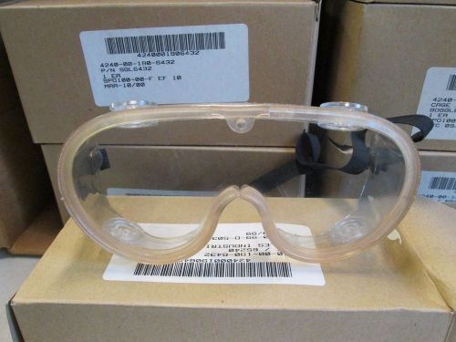 Goggles, Industrial PLASTIC CLEAR QTY 18 D2914