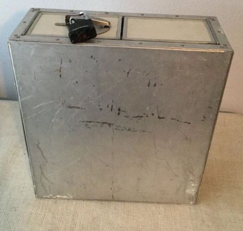 Vintage All Metal Strong Box