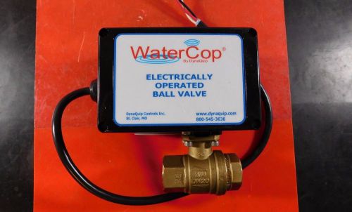 Watercop Electronic Ball Valve, 3/4&#034;, 115-120V, 2-Ports, Brass, EHW24AJP01 /HH3/