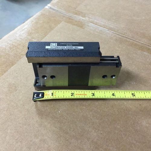 NEW Automation Gages Linear Positioning Slide 3&#034;