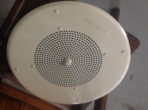 Dukane ceiling speaker with volume control
