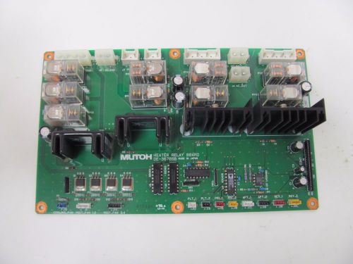 Mutoh valuejet vj-1604a heater relay board de-36765b for sale