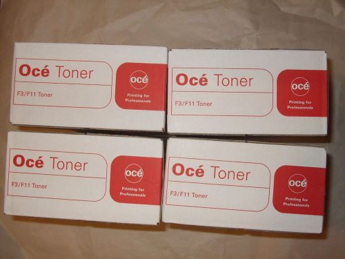 4 BOXES ( PK. 2 BOTTLES) OCE F3/ F11 TONERS