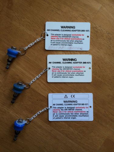 LOT OF 3 Olympus AW Channel Cleaning Adapter (MB-107)