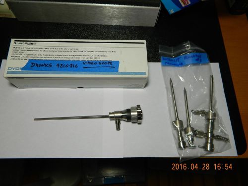 Dyonics 7210716 Video arthroscope, 4mm 30 degrees with cannulas