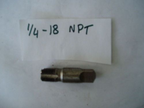 1/4&#034;  -18 NPT pipe thread tap.
