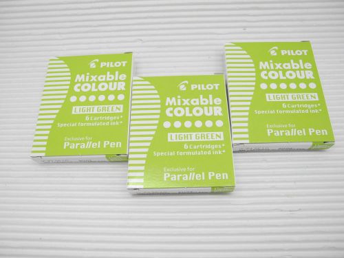 PILOT Fountain pen / Parallel Pen cartridge IC-P3-S6 Lime Green  ink 30pcs