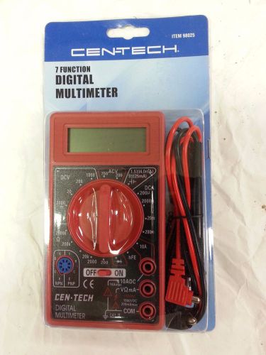 Centech 7 Function Digital Multimeter LCD 69096
