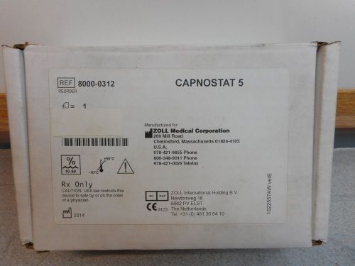 NEW Open Box ZOLL Capnostat 5 #8000-0312