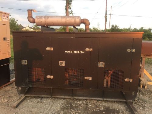 130KW GENERAC GENERATOR 13.3 LITER DIESEL 12 LEAD 1/3 PHASE 681 HRS ENCLOSED