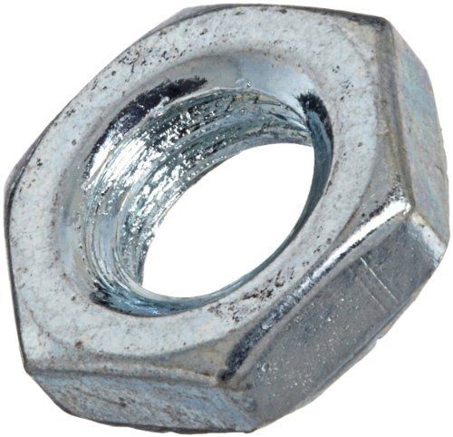 Small parts steel hex jam nut, zinc plated finish, class 4, din 439b, metric, for sale