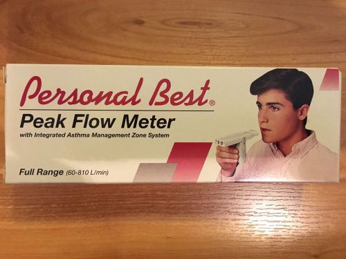 NEW: Respironics HS755 Personal Best Peak Flow Meter, Full Range