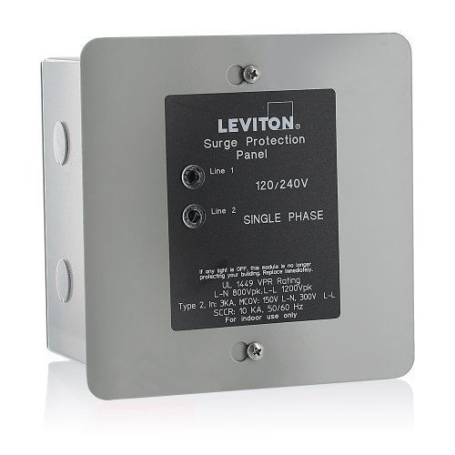 Leviton 51120-1 Panel Protector, 120/240-Volt