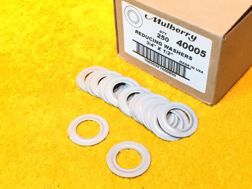 ***NEW*** LOT OF (26) (13-PAIR) MULBERRY 40005 3/4&#034; x 1/2&#034; REDUCING WASHERS