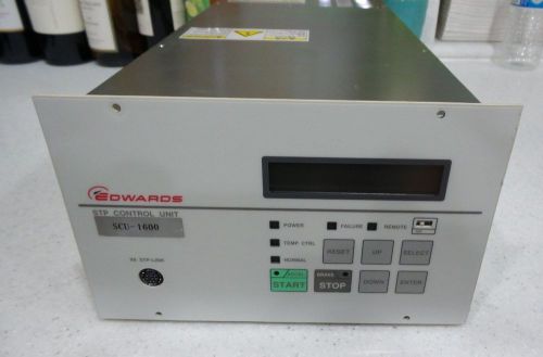 BOC Edwards SCU-1600 STP Control Unit Turbomolecular Pump Control Unit