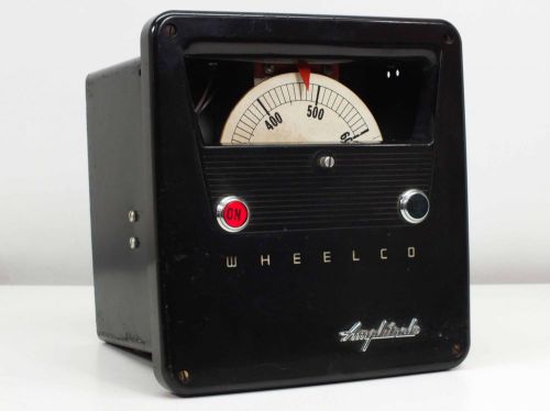 Wheelco Instruments Division 0-600 Deg C Vintage Temperature Display Gauge 152