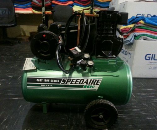Speedaire 3jr85c 13 gallon air compressor dayton motor for sale