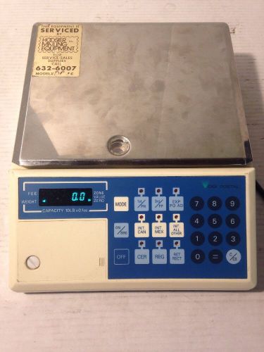 Teraoka Weighing Systems Digi Postal DP-10 Counting Scale  10 LB Capacity DP-10