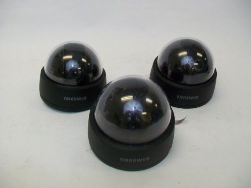 LOT OF 3 Samsung Techwin SCD-2060EBN - CCTV camera UNTESTED