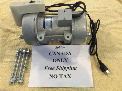 SHAKER SCREEN Vibration Motor Heavy Duty 1 hp  CANADA only FREE SHIPPING