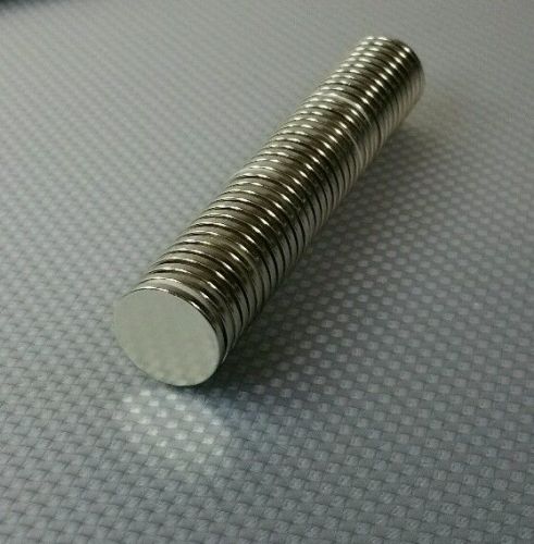 20 Neodymium Cylinder Disc Magnets. Strong N40 Rare Earth 20mm x 2mm