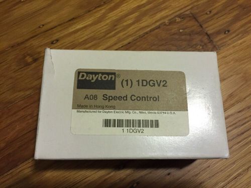 1DGV2  SPEED CONTROL  DAYTON      Model KBWC-16K 6 AMPS 120 VAC