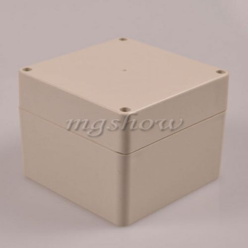 Plastic waterproof cover clear electronic project box enclosure case 120x120x50 for sale