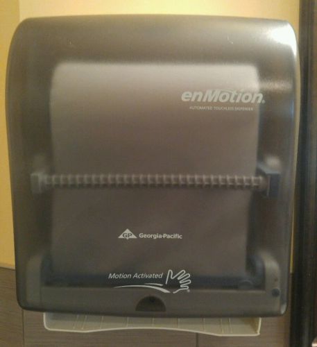 GP enMotion Automatic Touchless Paper Towel Dispenser, Translucent Smoke