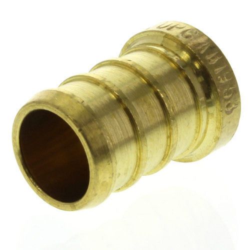 (5) 1/2&#034; pex brass plug (lead free) for sale