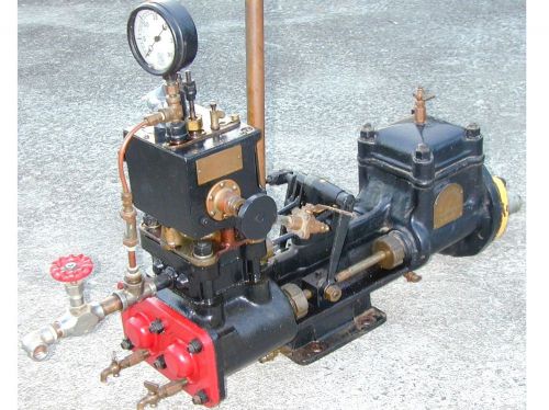 Antique Worthington McCord Duplex Steam Engine Pump Marvin Klair Collection!