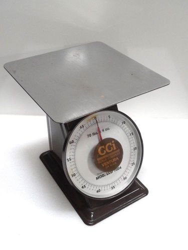 CCi TEMPERATURE COMPENSATED MODEL:LCD 7004 70lb COMMERCIAL DIAL FACE SCALE