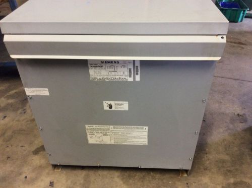 Siemens 1d1y050tp1qst 50 kva single phase transformer 506 - 215 v primary for sale
