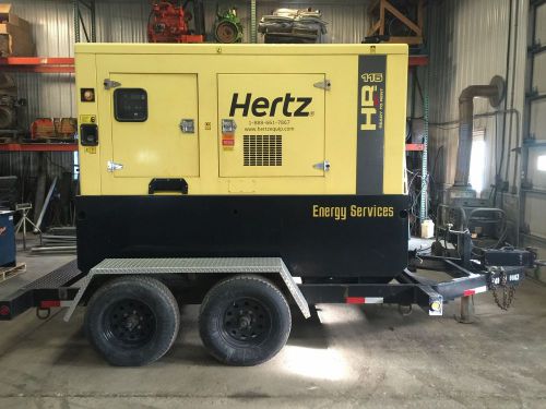 -115 KVA Hipower Generator, Selectable, Base Fuel Tank, Sound Attenuated, 12 ...